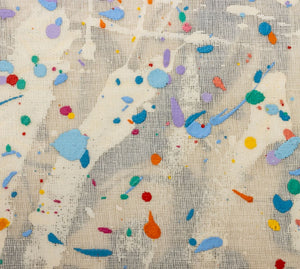 Elfi Schuselka "Spiritz II" Acrylic on Tarlatan (9768437842227)