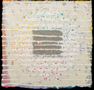 Elfi Schuselka Abstract Composition Acrylic & Mesh (9768443019571)