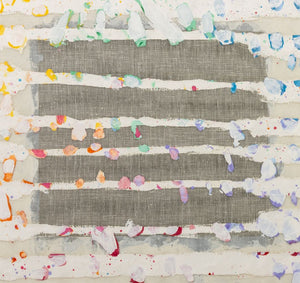 Elfi Schuselka Abstract Composition Acrylic & Mesh (9768443019571)