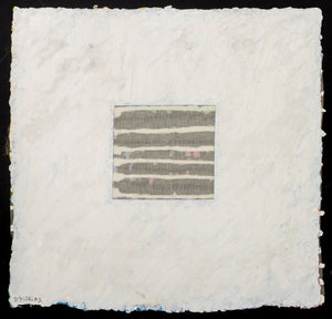 Elfi Schuselka Abstract Composition Acrylic & Mesh (9768443019571)