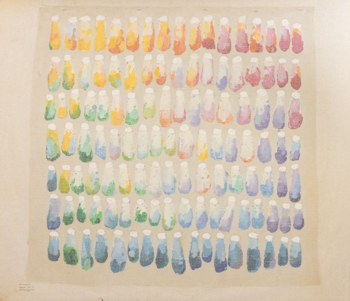 Elfi Schuselka "Align #3" Acrylic on Mesh