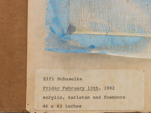 Elfi Schuselka "Friday Night..." Mixed Media (9757693116723)