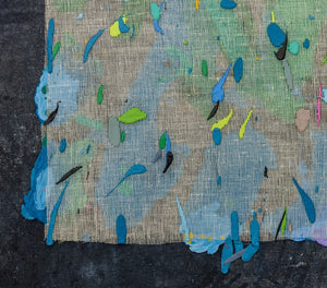 Elfi Schuselka "Triangle in Square #4" Mixed Media (9757698392371)