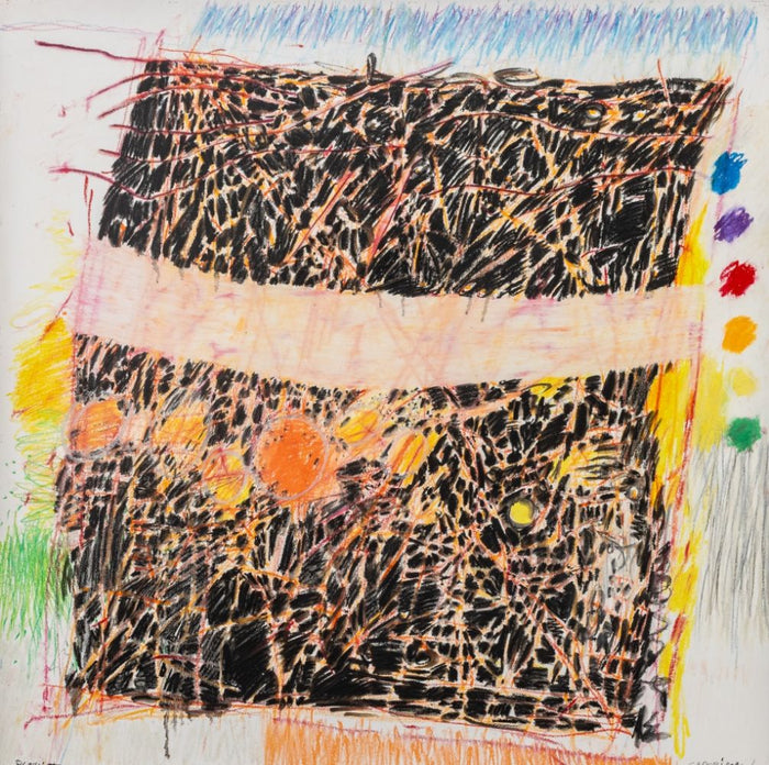 Domenick Capobianco "Percy II" Mix Media on Paper