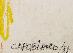 Domenick Capobianco "Percy II" Mix Media on Paper (9757664608563)