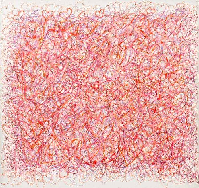 Domenick Capobianco "Hearts" Mixed Media