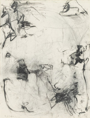 Robert O'Meara Abstract Expressionist Charcoal (9759974293811)