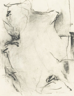 Robert O'Meara Abstract Expressionist Charcoal (9759979667763)