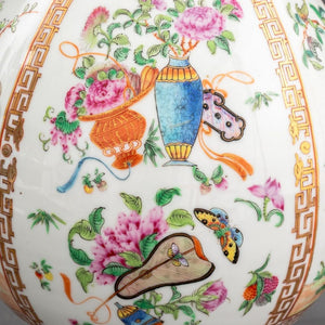 Chinese Famille Rose Porcelain Vase as Lamp (9806475886899)