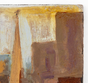 Robert O'Meara Miniature Cityscape Oil on Board (9747192250675)