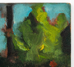 Robert O'Meara Miniature Cityscape Oil on Board (9747203850547)
