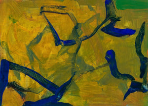 Robert O'Meara Abstract Composition in Green Oil (9756755099955)