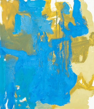 Robert O'Meara Abstract Composition in Blue Oil (9756618424627)