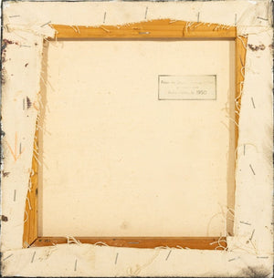 Andy Miller Abstract Composition Oil on Canvas (9760785072435)