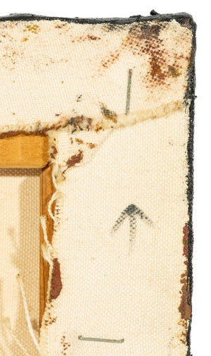 Andy Miller Abstract Composition Oil on Canvas (9760840909107)