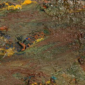 Andy Miller Abstract Composition Oil on Canvas (9757801447731)