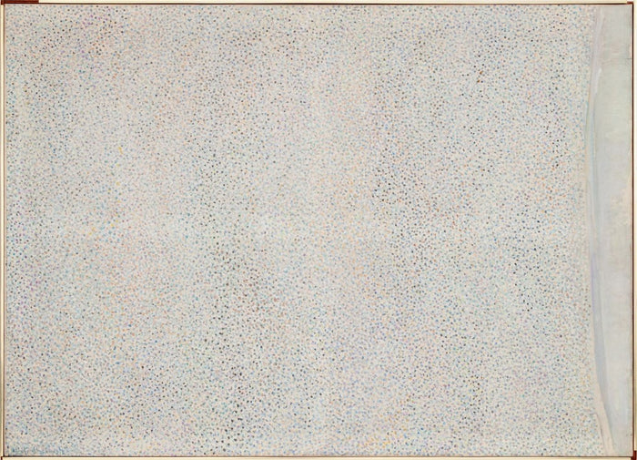Manfred Schwartz Beach Expanse Oil on Canvas