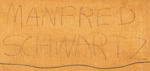Manfred Schwartz Beach Expanse Oil on Canvas (9756461990195)