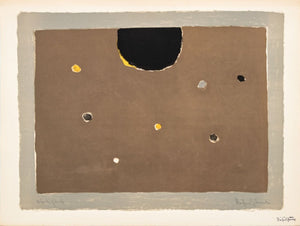 Manfred Schwartz "Somber Planet" Lithograph (9771697865011)