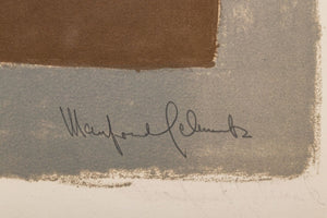 Manfred Schwartz "Somber Planet" Lithograph (9771713855795)