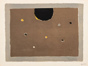 Manfred Schwartz "Somber Planet" Lithograph (9771718869299)