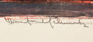 Manfred Schwartz The Ring in Plum Lithograph (9771743248691)