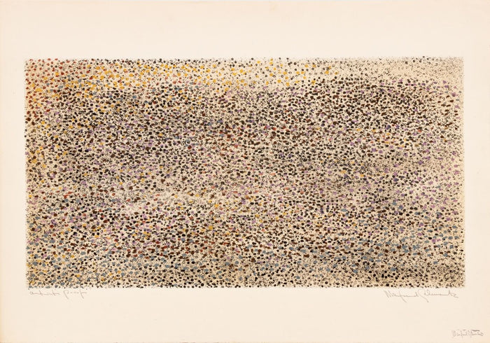 Manfred Schwartz Beach Horizontal Lithograph