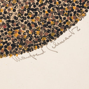 Manfred Schwartz Tondo Etretat Lithograph (9772529123635)