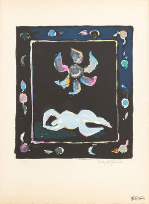 Manfred Schwartz "Flowering Moon" Lithograph (9772559761715)