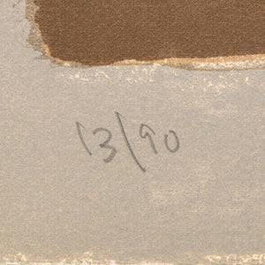 Manfred Schwartz "Somber Planet" Lithograph (9772599968051)