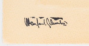 Manfred Schwartz "Somber Planet" Lithograph (9772599968051)