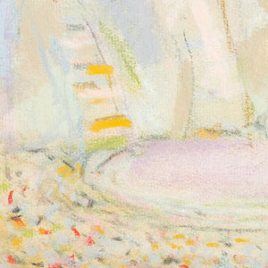 Manfred Schwartz "Falaise d'Aval" Pastel on Paper (9757918789939)