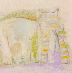 Manfred Schwartz "Falaise d'Aval" Pastel on Paper (9757918789939)