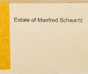 Manfred Schwartz "Falaise d'Aval" Pastel on Paper (9757918789939)