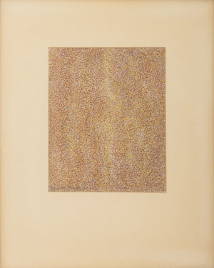 Manfred Schwartz Rivulet Pointillist Gouache (9757726015795)