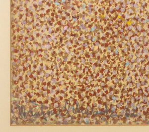 Manfred Schwartz Rivulet Pointillist Gouache (9757726015795)