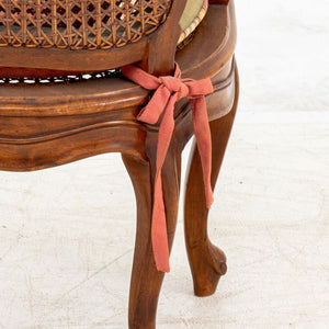 Louis XV Style Walnut Child's Fauteuil (9806666891571)