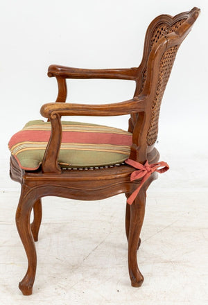 Louis XV Style Walnut Child's Fauteuil (9806666891571)