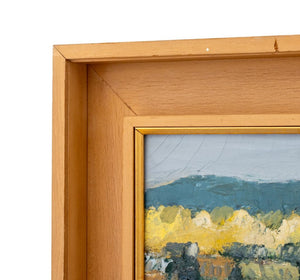 K. Emura City Landscape Oil on Canvas, 1970 (9806677016883)