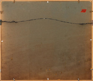 K. Emura City Landscape Oil on Canvas, 1970 (9806677016883)
