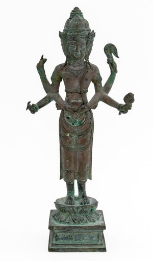 Chinese Bronze Avalokiteshvara Sculpture (9807423734067)