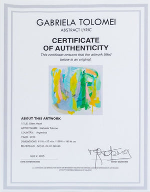 Gabriela Tolomei "Corazon Silente" Acrylic and Ink (9836949340467)