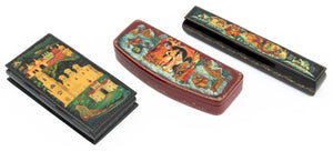 Russian Lacquered Trinket Boxes, 3 (9806701625651)