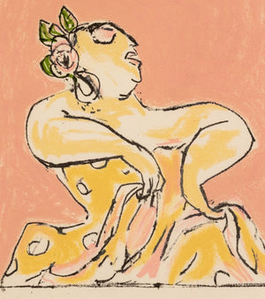 Manfred Schwartz Flamenco Dancer Lithograph (9773634683187)