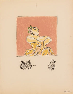 Manfred Schwartz Flamenco Dancer Lithograph (9773646184755)