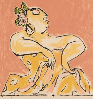 Manfred Schwartz Flamenco Dancer Lithograph (9773646184755)