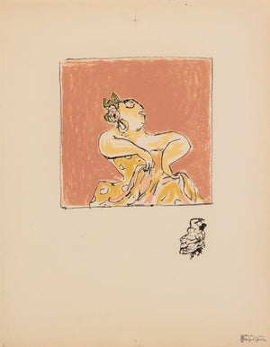 Manfred Schwartz Flamenco Dancer Lithograph (9773652246835)