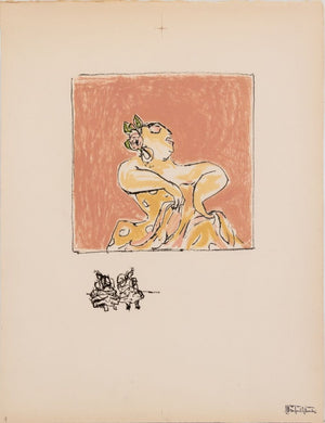Manfred Schwartz Flamenco Dancer Lithograph (9773655621939)