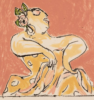 Manfred Schwartz Flamenco Dancer Lithograph (9773659455795)