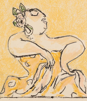 Manfred Schwartz Flamenco Dancer Mixed Media (9773669056819)
